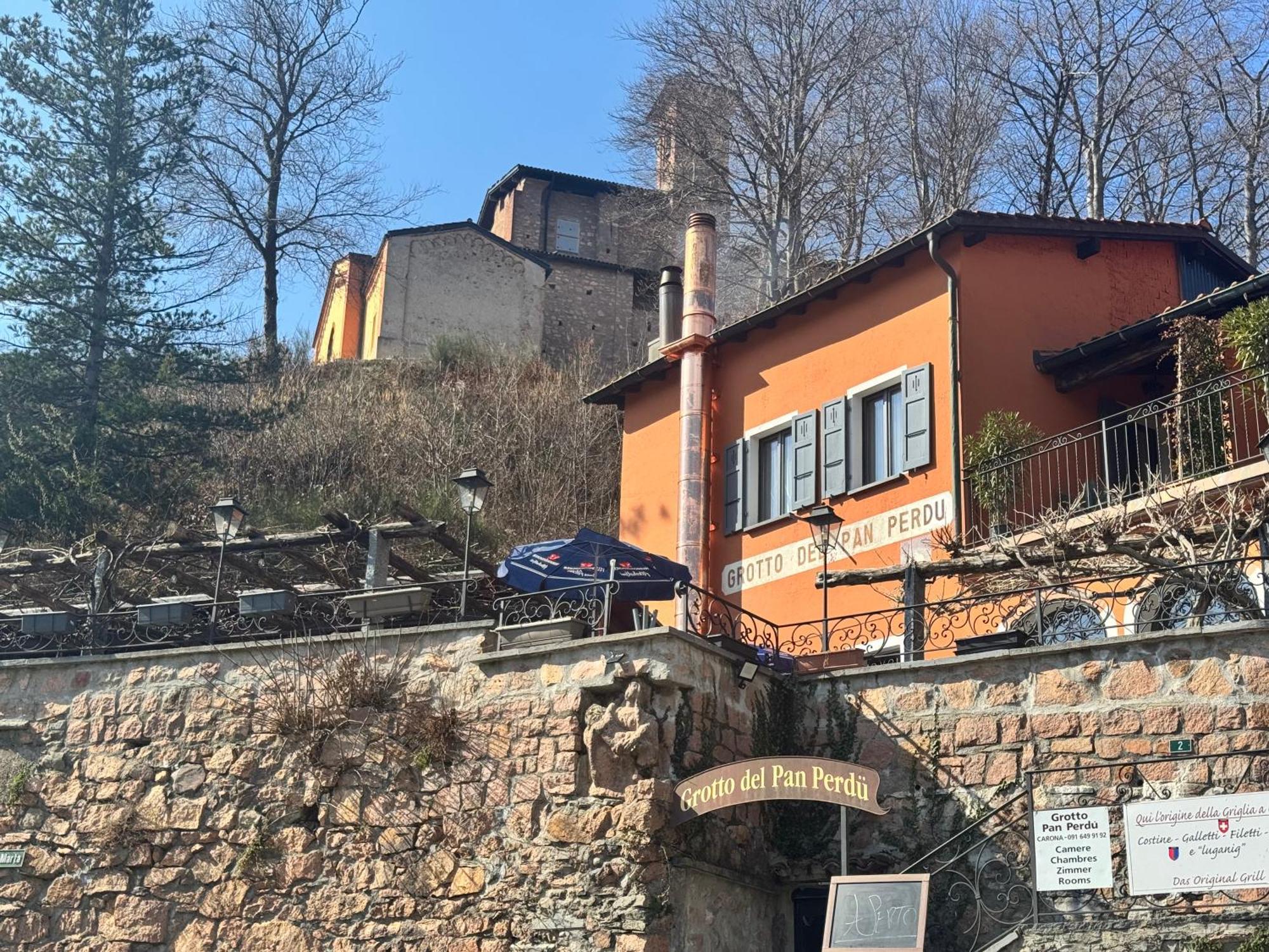 Grotto Del Pan Perdue Lugano Exterior foto